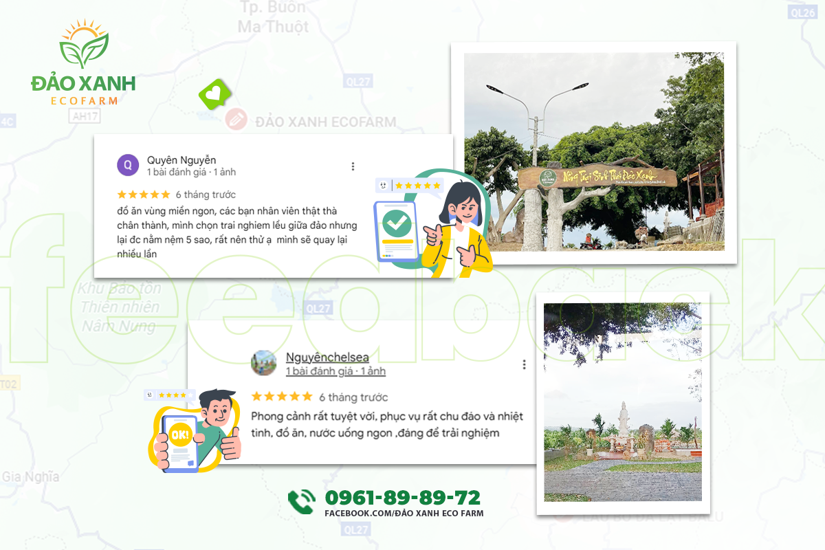 Phản hồi từ khách hàng, Du lịch sinh thái,Du lịch sinh thái Đắk Lắk,Du lịch sinh thái nông nghiệp,Du lịch sinh thái nông nghiệp Đắk Lắk,tour sinh thái Đắk Lắk