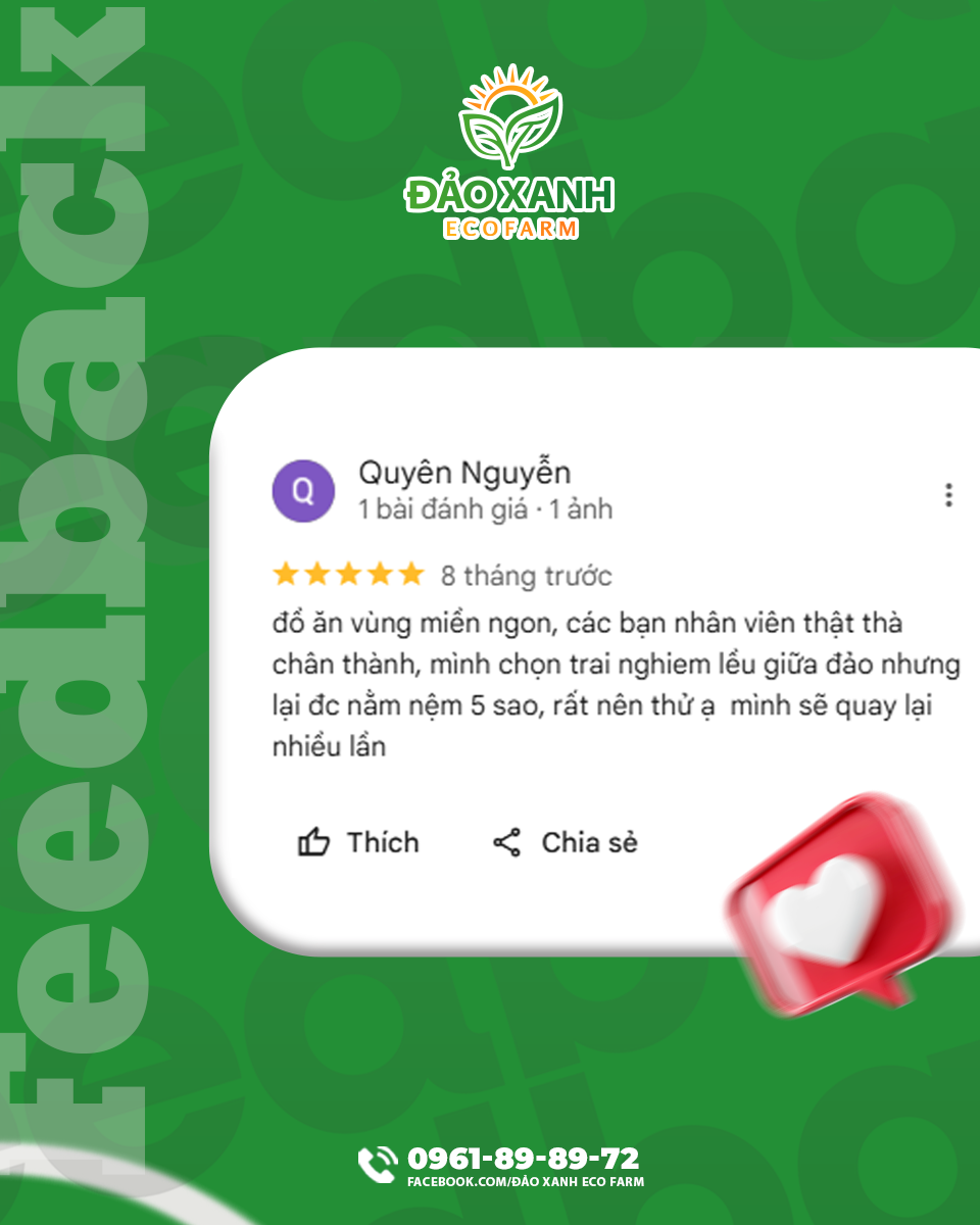 Phản hồi từ khách hàng, Du lịch sinh thái,Du lịch sinh thái Đắk Lắk,Du lịch sinh thái nông nghiệp,Du lịch sinh thái nông nghiệp Đắk Lắk,tour sinh thái Đắk Lắk